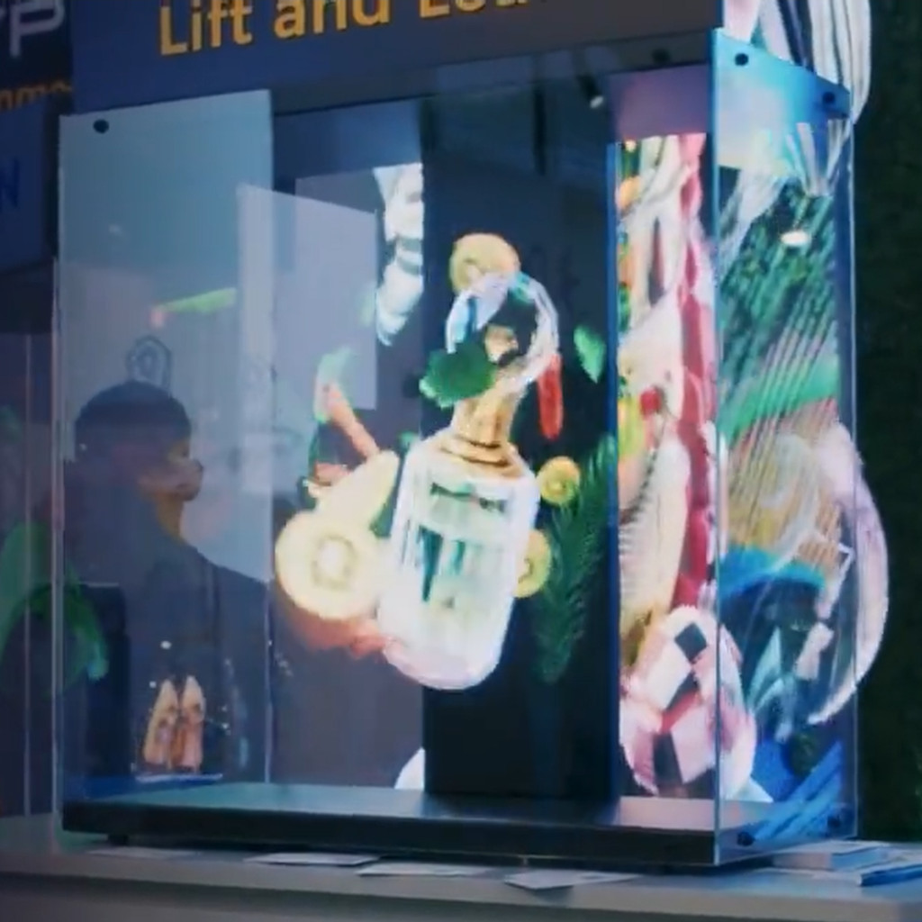 Holo Box Box holograms for your event