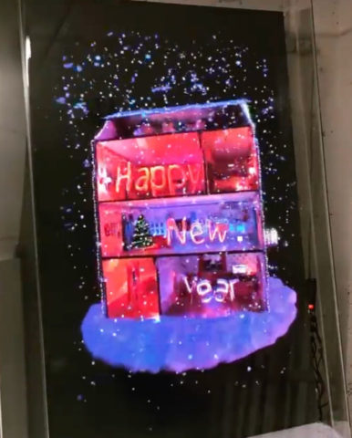 Holo Box 2×3 Happy New Year