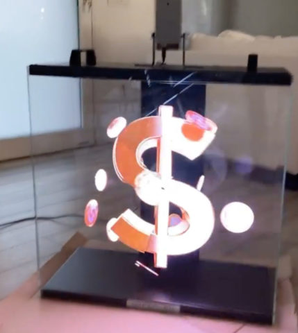 Holo Box Dollar
