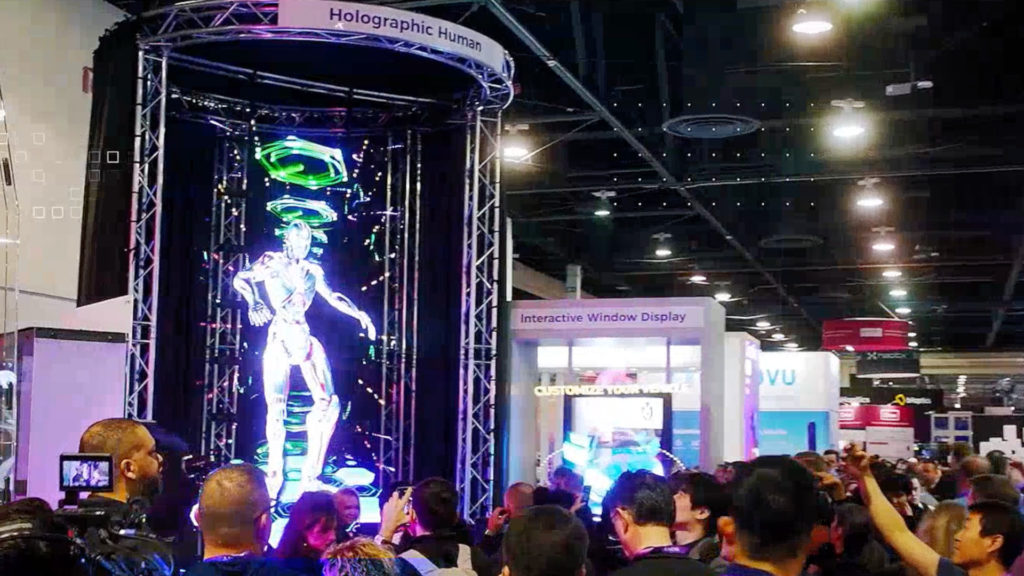 3D Hologram Fan for your stand booth
