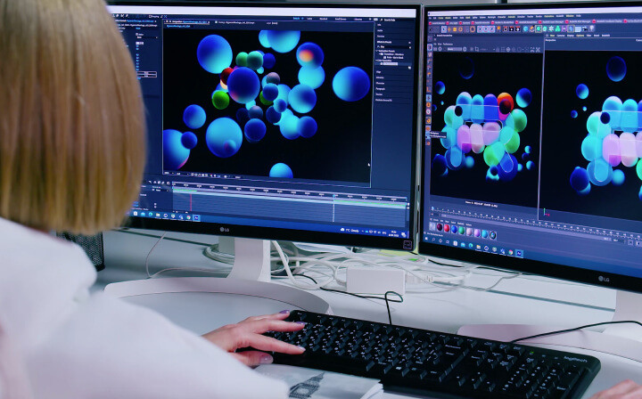 Content creation of holograms for tradeshows